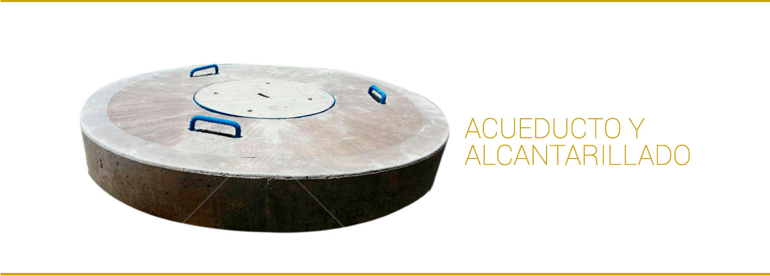 tapas para acueducto