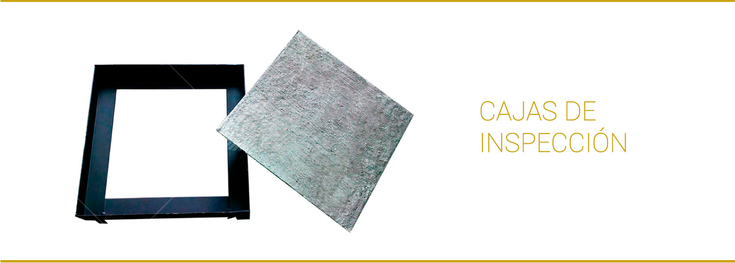 tapas cajas de inspeccion